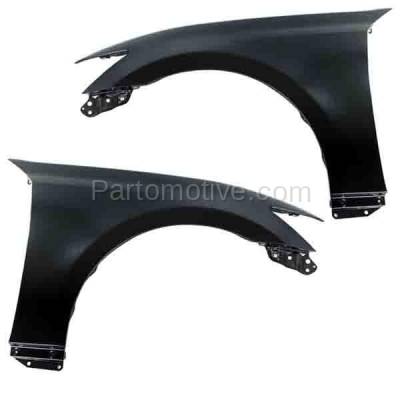 Aftermarket Replacement - FDR-1376LC & FDR-1376RC CAPA 13-16 GS-350/450h w/o F-Sport Front Fender Quarter Panel Left Right PAIR