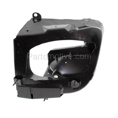 Aftermarket Replacement - RSP-1537L 2000-2001 Mercedes-Benz ML-Class (ML320/ML430/ML55 AMG) Front Radiator Support Side Bracket Brace Panel Primed Steel Left Driver Side