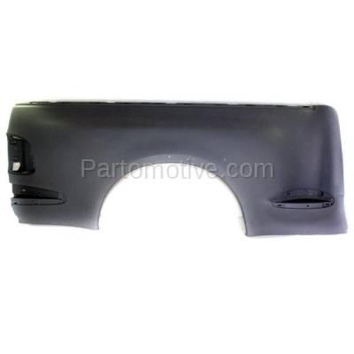 Aftermarket Replacement - FDR-1297R F150 Std/Extended Cab Truck Rear Fender Quarter Panel w/Molding Holes Right Side