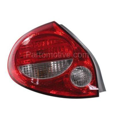 Aftermarket Replacement - TLT-1600L 00-01 Maxima GXE GLE Taillight Taillamp Rear Brake Light Lamp Left Driver Side L