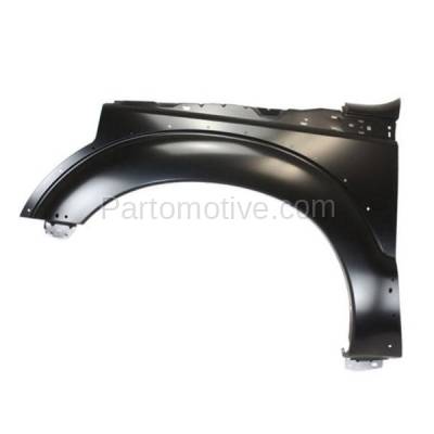 Aftermarket Replacement - FDR-1287L 11-16 F450 SuperDuty Front Fender Quarter Panel Driver Side FO1240286 BC3Z16006B