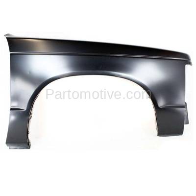 Aftermarket Replacement - FDR-1637R Chevy S10 Pickup Truck Front Fender Quarter Panel Right Side GM1241135 15961502