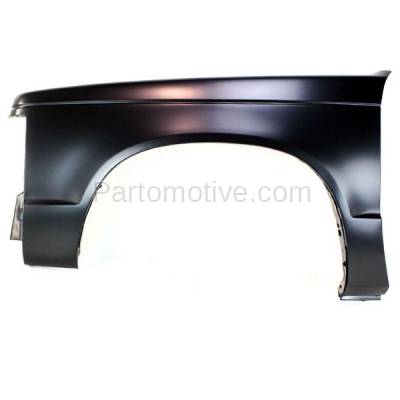 Aftermarket Replacement - FDR-1637L Chevy S10 Pickup Truck Front Fender Quarter Panel Driver Side GM1240180 15961503