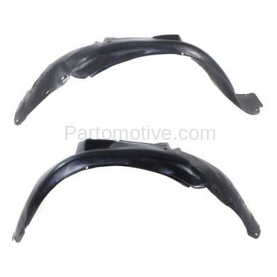 Aftermarket Replacement - IFD-1036L & IFD-1036R 00-02 S4 Front Splash Shield Inner Fender Liner Panel Left & Right Side SET PAIR