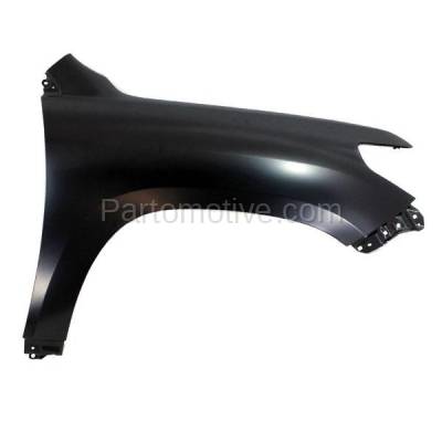 Aftermarket Replacement - FDR-1427R 08-15 Land Cruiser Front Fender Quarter Panel Right Side RH TO1241227 5380160B90