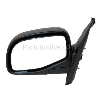 Aftermarket Replacement - MIR-1414L 06-10 Mazda5 Power Heated Black Folding Rear View Mirror Left Driver Side NEW LH
