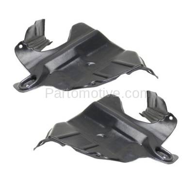 Aftermarket Replacement - ESS-1541L & ESS-1541R Front Engine Splash Shield Under Cover For 95-99 Sentra Left Right Side SET PAIR
