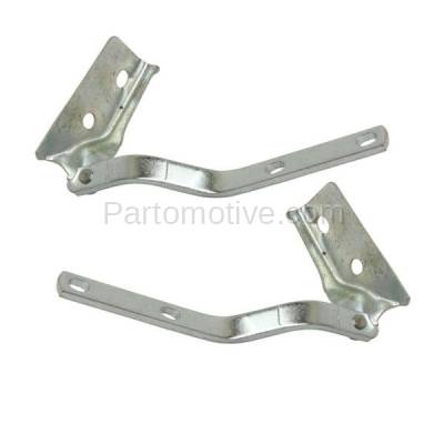 Aftermarket Replacement - HDH-1208L & HDH-1208R 1999-2002 Volkswagen Cabrio & 1993-1999 Golf & Jetta (3rd Generation Models) Front Hood Hinge Bracket Made of Steel PAIR SET Left Driver & Right Passenger Side