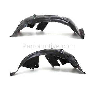 Aftermarket Replacement - IFD-1095L & IFD-1095R 08-10 5-Series Front Splash Shield Inner Fender Liner Panel Left Right SET PAIR