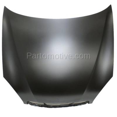 Aftermarket Replacement - HDD-1140 2000-2002 Daewoo Nubira (CDX, SE) Sedan & Wagon 2.0L Front Hood Panel Assembly Primed Steel