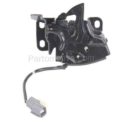 Aftermarket Replacement - HDL-1000 04-08 TL Front Hood Latch Lock Bracket Steel LHD w/ Alarm AC1234100 74120SEPA01