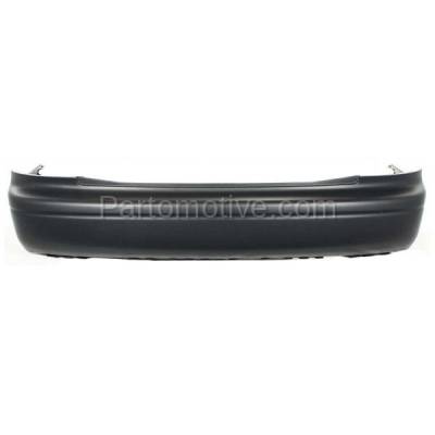 Aftermarket Replacement - BUC-2224RC CAPA 94-95 Accord Coupe or Sedan Rear Bumper Cover Assy HO1100103 04715SV4A00ZZ