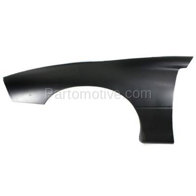 Aftermarket Replacement - FDR-1122LC CAPA 1993-1997 Chevrolet Camaro (Coupe & Convertible) Front Fender Quarter Panel (without Molding Holes) Plastic Left Driver Side
