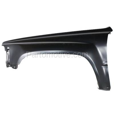 Aftermarket Replacement - FDR-1020LC CAPA 1984-1989 Toyota 4Runner & Pickup Truck (4WD) Front Fender Quarter Panel (without Turn Signal Lamp Hole) Left Driver Side