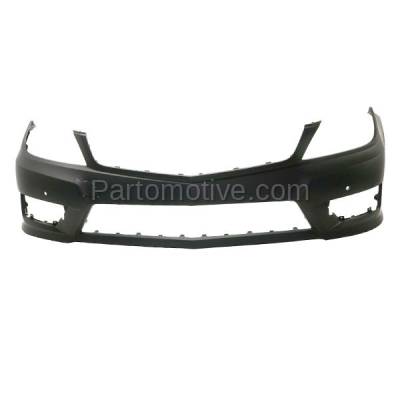 Aftermarket Replacement - BUC-2798FC CAPA 12-15 C-Class w/ AMG Front Bumper Cover Primed MB1000359 20488028499999