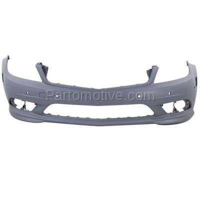 Aftermarket Replacement - BUC-2805FC CAPA 08-11 C-Class w/AMG Stying Pkge Front Bumper Cover MB1000366 2048853825