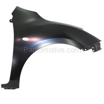 Aftermarket Replacement - FDR-1476RC CAPA 2010-2013 Mazda 3 (2.0L & 2.5L) Hatchback & Sedan (with Stone Guard Provision) Front Fender Quarter Panel Steel Right Passenger Side