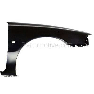 Aftermarket Replacement - FDR-1643R 2000 Volvo S40 & V40 (1.9 Liter Turbocharged Engine) Front Fender Quarter Panel (with Turn Signal Light Hole) Steel Right Passenger Side