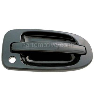 Aftermarket Replacement - DHE-1438R Venture Montana Relay Smooth Black Front Door Handle Right Passenger Side