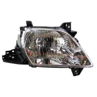 Aftermarket Replacement - HLT-1241R 02-03 Mazda MPV Headlight Headlamp Front Head Light Lamp Right Passenger Side RH