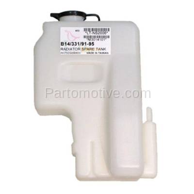 Aftermarket Replacement - CTR-1206 Coolant Recovery Reservoir Overflow Bottle Expansion Tank w/Cap For 91-94 Sentra