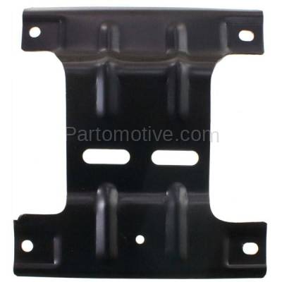 Aftermarket Replacement - BBK-1139L 1997-1998 Ford F150 F250 Pickup Truck (2WD) Front Bumper Face Bar Inner Retainer Mounting Brace Plate Bracket Steel Left Driver Side