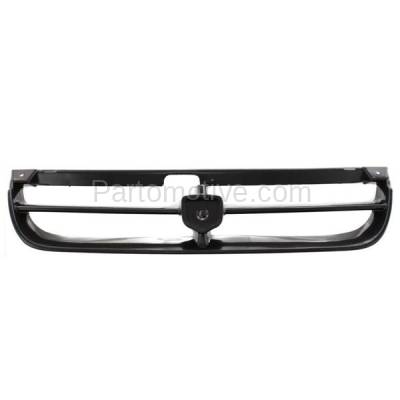 Aftermarket Replacement - GRL-1279 01 02 Neon Front Face Bar Grill Grille Assembly Matte-Black CH1200251 TH39DX8AB