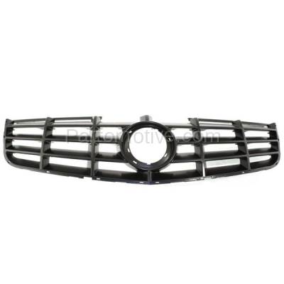 Aftermarket Replacement - GRL-1755 06-11 DTS Front Grill Grille Assembly Adaptive Cruise Control GM1200617 19152602