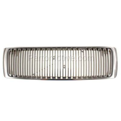 Aftermarket Replacement - GRL-2575 NEW 99-03 Volvo S80 Front Grill Grille Assembly Chrome Shell VO1200104 91547364