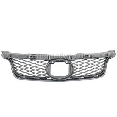 Aftermarket Replacement - GRL-2045C CAPA 11-13 CT-200h Front Grill Grille Gray Mesh Insert LX1200143 5311176030