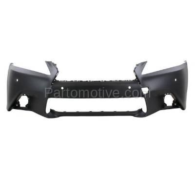Aftermarket Replacement - BUC-3806FC CAPA 2013 Lexus GS350 (Base & F Sport) Sedan (with F-Sport Package) Front Bumper Cover Assembly without Headlight Washer Holes