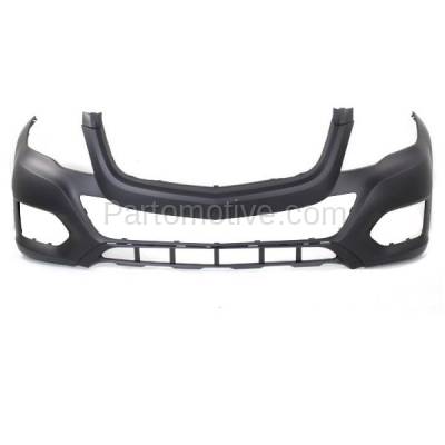 Aftermarket Replacement - BUC-3899FC CAPA 2013-2015 Mercedes-Benz GLK-Class (without AMG Styling) Front Bumper Cover Assembly with Parktronic & Headlamp Washer Holes