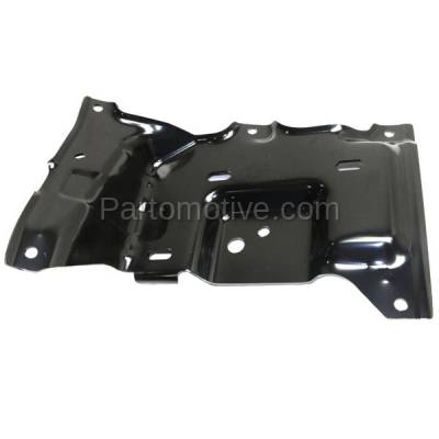 Aftermarket Replacement - BBK-1138L 2015-2017 Ford F150 Pickup Truck (Models with Side Bumper Cover) Front Bumper Mounting Brace Bracket Plate Steel Left Driver Side