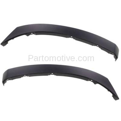 Aftermarket Replacement - BED-1065L & BED-1065R 2011-2013 Kia Sorento (with Sport Package) Rear Bumper Extension End Cap Primed Plastic Right Passenger & Left Driver Side