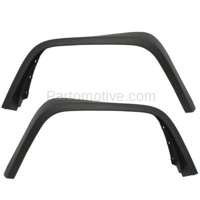 Aftermarket Replacement - FDF-1052L & FDF-1052R 13-15 G63 AMG Front Fender Flare Wheel Opening Molding Trim Left Right SET PAIR