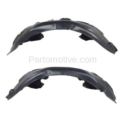 Aftermarket Replacement - IFD-1030L & IFD-1030R 12-17 A6 Front Splash Shield Inner Fender Liner Panel Left & Right Side SET PAIR