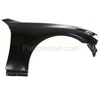 Aftermarket Replacement - FDR-1350R 2008-2013 Infiniti G37 & 2014-2015 Q60 (Convertible & Coupe 2-Door) Front Fender Quarter Panel Primed Steel Right Passenger Side
