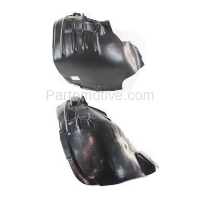 Aftermarket Replacement - IFD-1044L & IFD-1044R 09-12 Q5 Front Splash Shield Inner Fender Liner Panel Left & Right Side SET PAIR