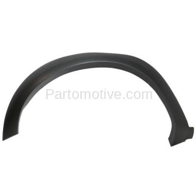Aftermarket Replacement - FDF-1034L 10-14 F150 Pickup Truck Front Fender Flare Wheel Opening Molding Trim Left Side