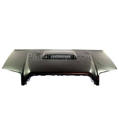 Aftermarket Replacement - HDD-1685C CAPA 2003-2009 Toyota 4Runner Sport (4.0 & 4.7 V6/V8 Engine) Sport Utility 4-Door (with Scoop Provision) Front Hood Panel Assembly Primed Steel