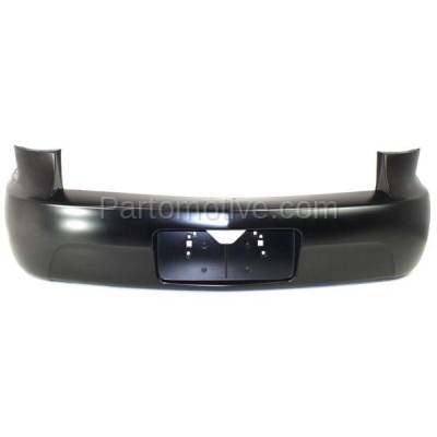 Aftermarket Replacement - BUC-2025R 03 04 05 Chevy Cavalier Rear Bumper Cover Assembly w/o Sport GM1100657 12335580