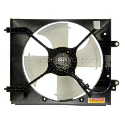 Aftermarket Replacement - FMA-1012 02-03 Acura TL 3.2 V6 Base & 01-03 CL A/C Condenser Cooling Fan Motor Assembly