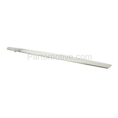Aftermarket Replacement - GRT-1199 01-03 Protege Front Grille Trim Grill Molding Garnish Chrome MA1210101 B30D50710