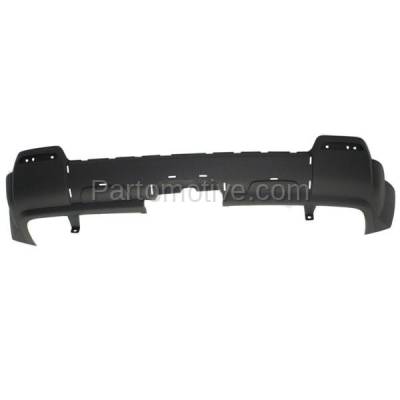 Aftermarket Replacement - BUC-2132RC CAPA 10-15 Terrain Rear Lower Bumper Cover Valance w/o Chrome Pkge GM1195116