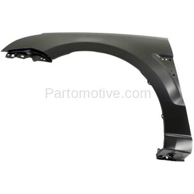 Aftermarket Replacement - FDR-1320L 2008-2011 Ford Focus 2.0L (Coupe & Sedan) Front Fender Quarter Panel (with Grille Provision) Primed Steel Left Driver Side