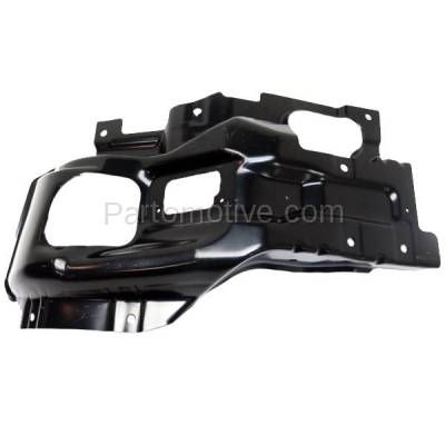 Aftermarket Replacement - BBK-1259L 2015-2019 GMC Sierra 2500HD & 3500HD Front Bumper Face Bar Outer Retainer Mounting Brace Bracket Made of Steel Left Driver Side