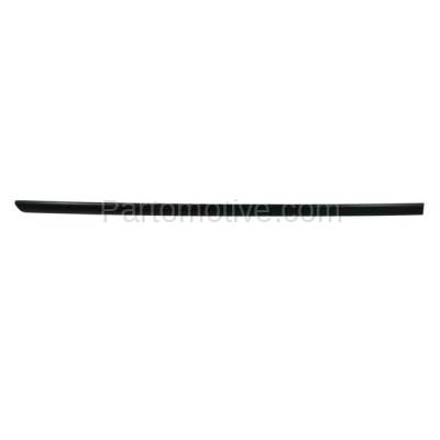 Aftermarket Replacement - DMB-1029RR FUSION 06-12 Rear Door Molding Beltline Weatherstrip Right Passenger Side