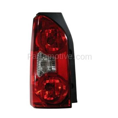 Aftermarket Auto Parts - TLT-1188LC CAPA Taillight Taillamp Rear Brake Light Lamp Driver Side LH 05-12 For Xterra