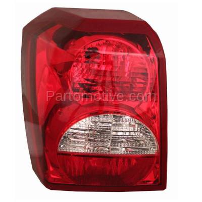Aftermarket Auto Parts - TLT-1388LC CAPA 08-12 Dodge Caliber Taillight Taillamp Rear Brake Light Lamp Driver Side LH