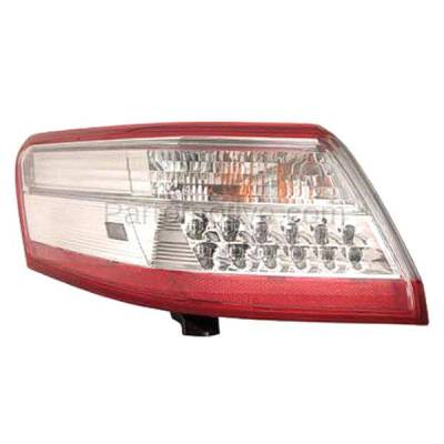 Aftermarket Auto Parts - TLT-1657LC CAPA 10-11 Camry Hybrid Taillight Taillamp Rear Brake Light Lamp Driver Side LH